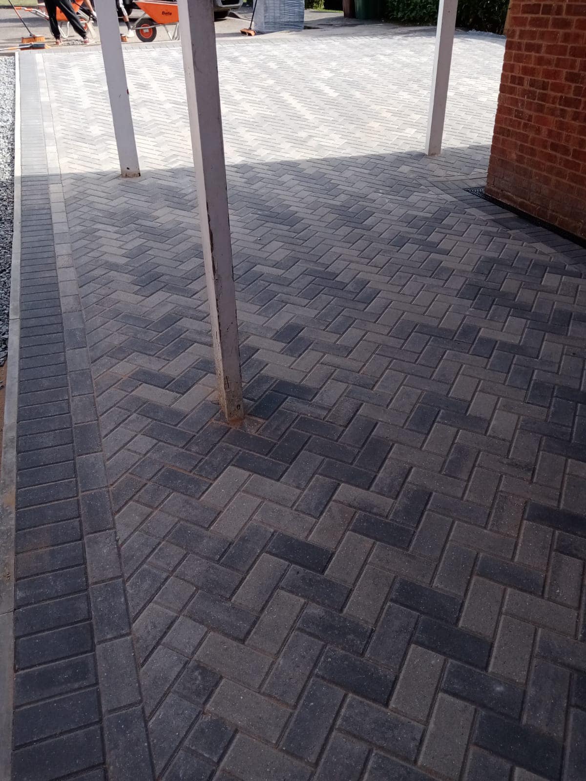 Brett Block Paving 50mm Brick Pavior - Silver Haze (1x 8.48m2 Pack) 424 Blocks