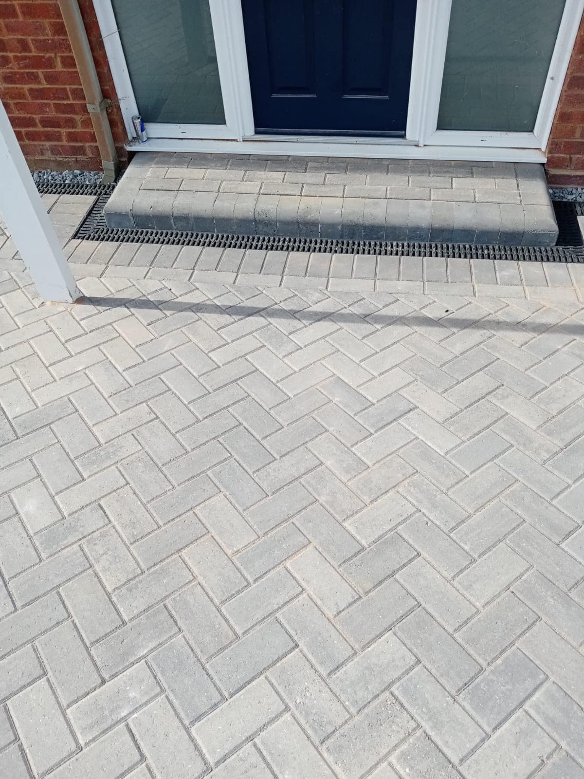 Brett Block Paving 50mm Brick Pavior - Silver Haze (1x 8.48m2 Pack) 424 Blocks