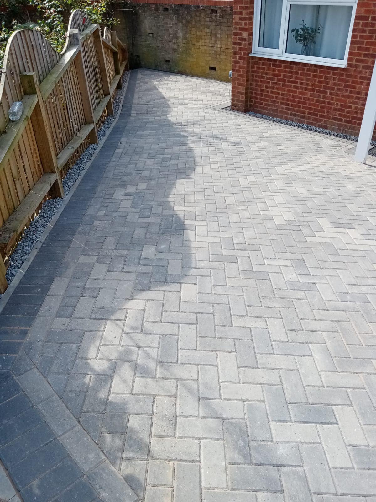 Brett Block Paving 50mm Brick Pavior - Silver Haze (1x 8.48m2 Pack) 424 Blocks