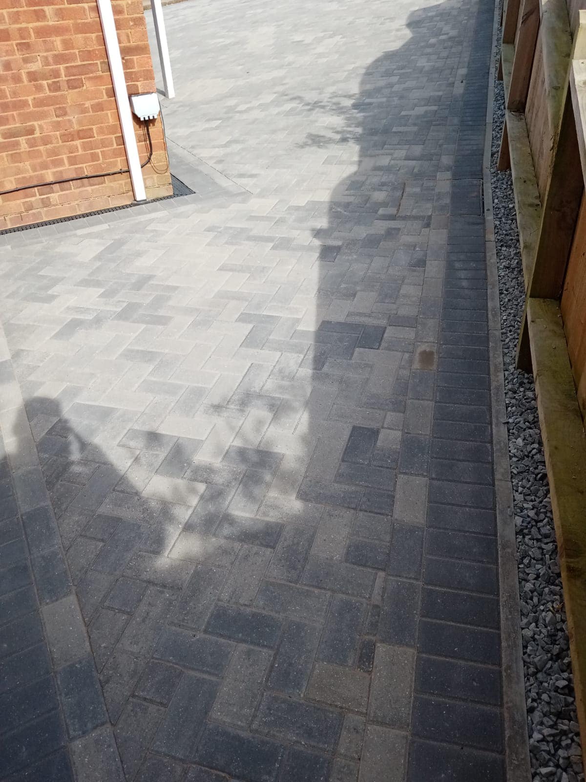 Brett Block Paving 50mm Brick Pavior - Silver Haze (1x 8.48m2 Pack) 424 Blocks