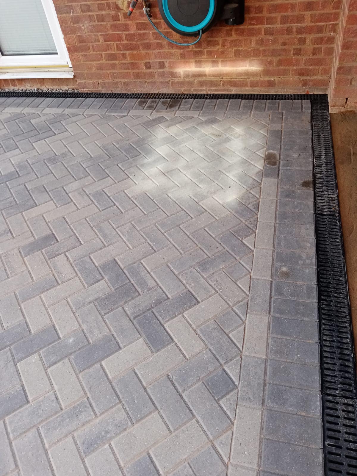 Brett Block Paving 50mm Brick Pavior - Silver Haze (1x 8.48m2 Pack) 424 Blocks