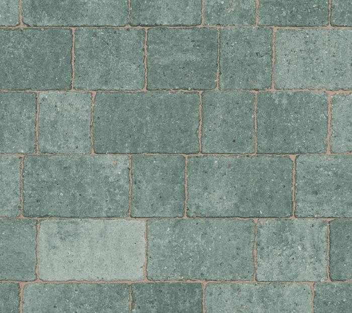 Brett Block Paving 50mm Alpha Trio Brick Pavior - Silver Haze (1x 8.92m2 Pack) 404 Blocks