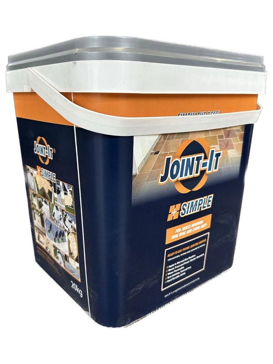Joint-It Grey 20kg Simple Ready to use Paving Jointing Mortar Tub