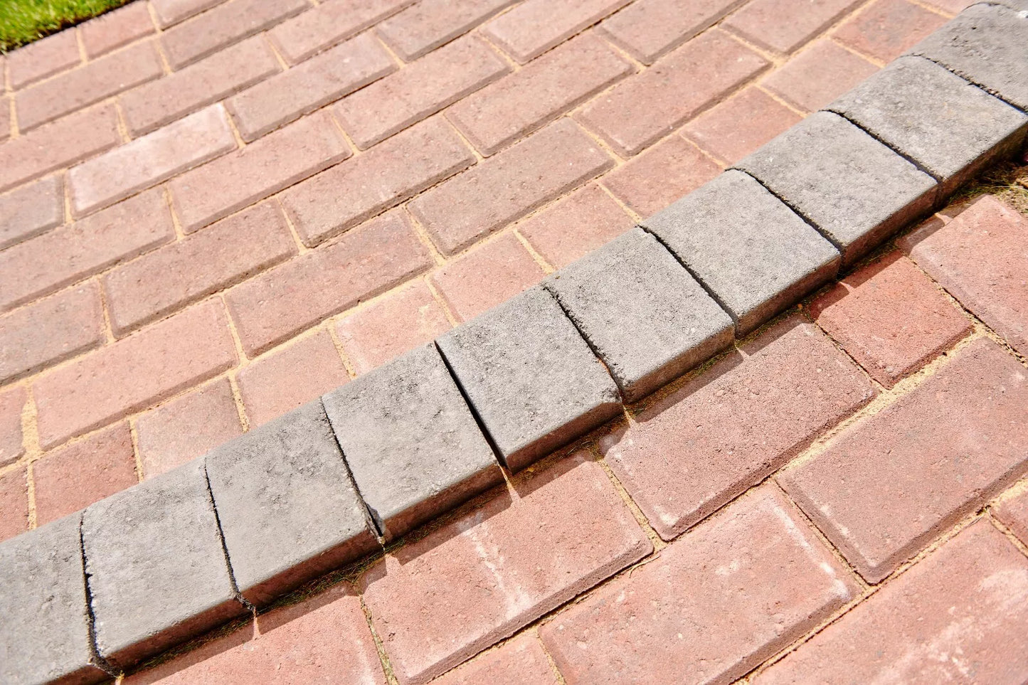 Brett Block Paving 50mm Brick Pavior - Brindle (1x 8.48m2 Pack) 424 Blocks