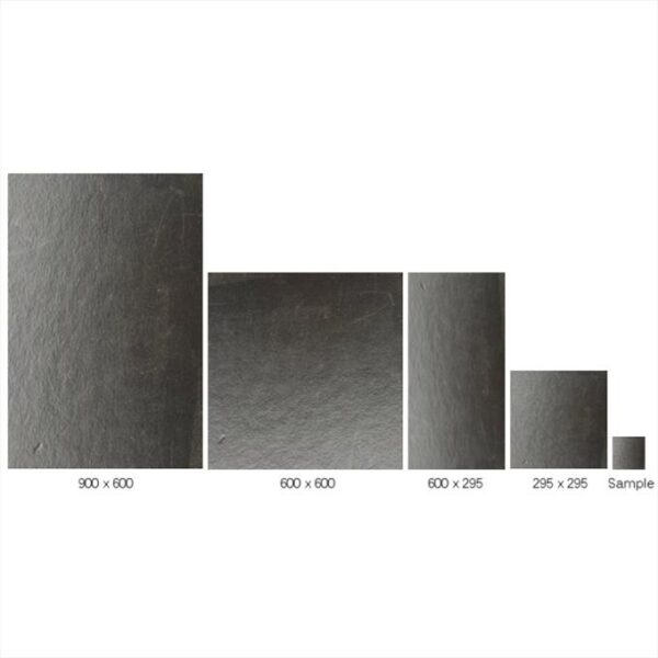Black Limestone - Paving Slabs – Mixed Patio Kit – 25mm Calibrated