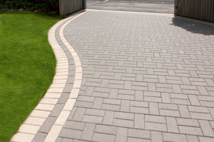 Brett Block Paving 50mm Brick Pavior - Charcoal (2x 8.48m2 Pack) 848 Blocks