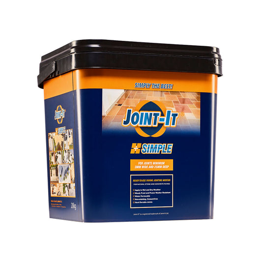 Joint-It Black 20kg Simple Ready to use Paving Jointing Mortar Tub